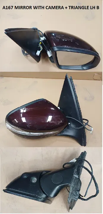A167 MIRROR WITH CAMERA + TRIANGLE LH GLS